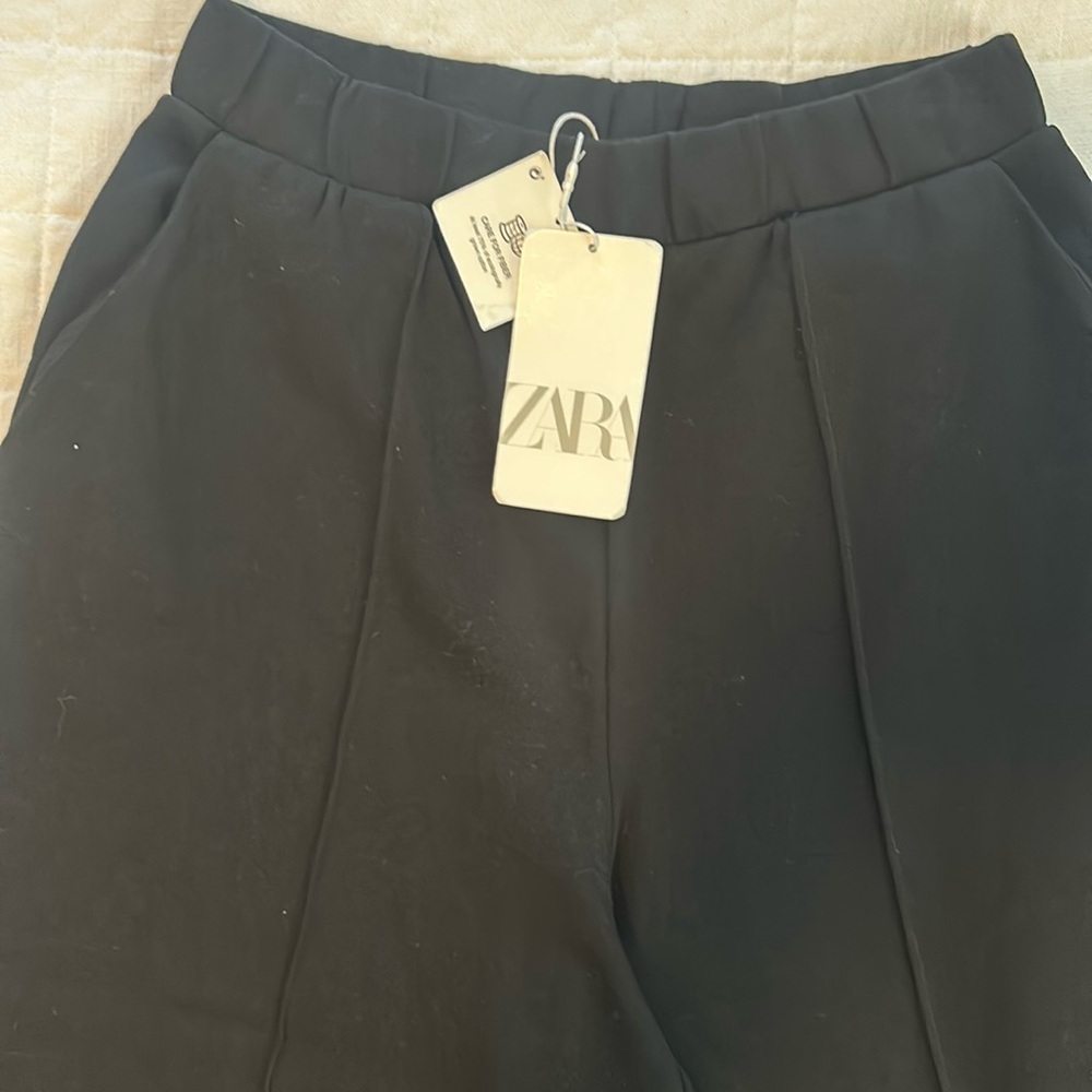 Zara wide leg pull-on dress pants